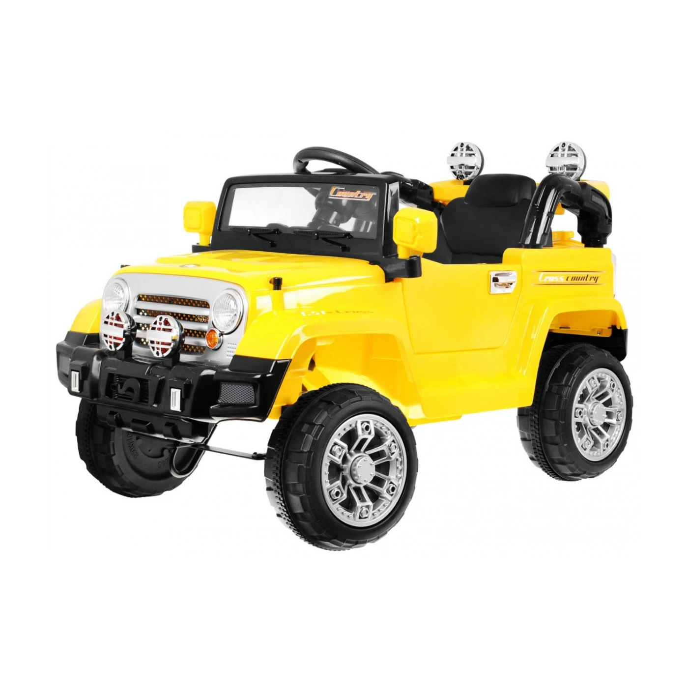 Najzahrada Elektrické autíčko Jeep Cross Country žltá